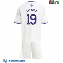 Fotballdrakt Barn Aston Villa Jadon Sancho #19 Tredjedraktsett 2025-26 Kortermet (+ Korte bukser)